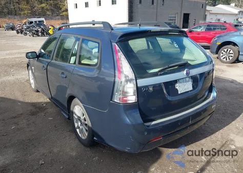 2008 Saab 9-3 2.0T из США, поврежденный, VIN YS3FB56Y281013748